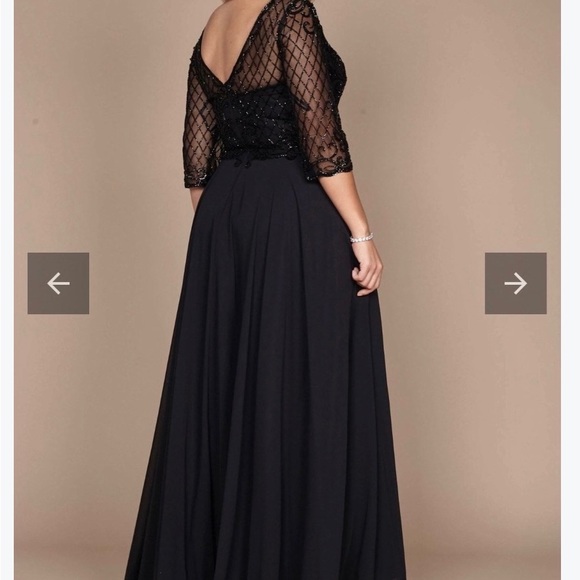 NWT Black Gown - Picture 5 of 6
